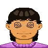 Pixel art portrait of Angel